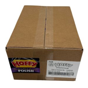 SAUSAGE PORK POLISH NAT CSG 4/1 5# HOFFY | Corrugated Box