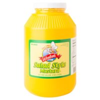 Woeber Yellow Salad Mustard 1gal | Packaged