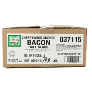 1/2 Slab Cherry Smoked Bacon | Corrugated Box