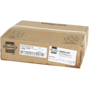 HAM DICED 1/4″ NAT JCE 1-10# HORMEL | Corrugated Box