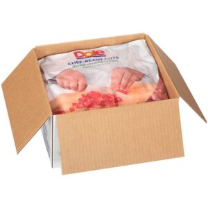 Frozen Diced Strawberries | Packaged