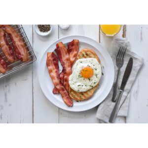 Hardwood Smoked Laid-Out Bacon | Styled