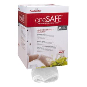 GLOVE VNYL DISP MED PF 4-200 ONESAFE | Styled