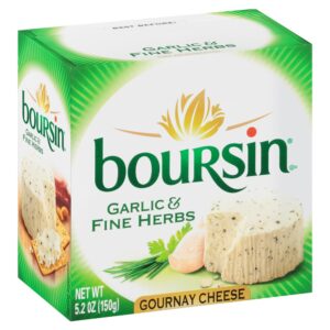 Boursin Garlic Herb Cheese | Packaged