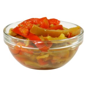 Red & Green Pepper Strips | Raw Item