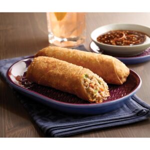Pork & Vegetable Egg Rolls | Styled