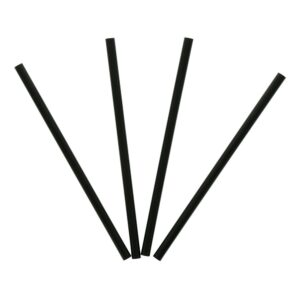 STRAW 5.75″ BLACK UNWRPD 50-250CT | Styled
