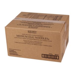 PASTA NOODL EGG 1/4″ MED 2-5# KE | Corrugated Box