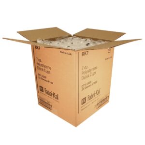 CUP PLAS CLD 7Z TRANSL 25-100CT | Packaged