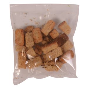 Whole Grain Cheese & Garlic Croutons | Packaged