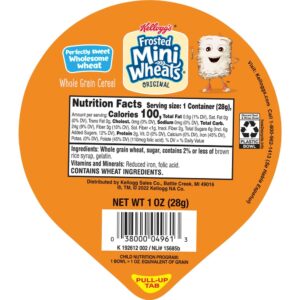 96-BOWL PK CEREAL FRSTD MINI-WHEATS | Packaged