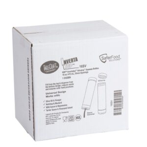 BOTTLE PLAS INVERTATOP CLR 16Z 12CT | Corrugated Box
