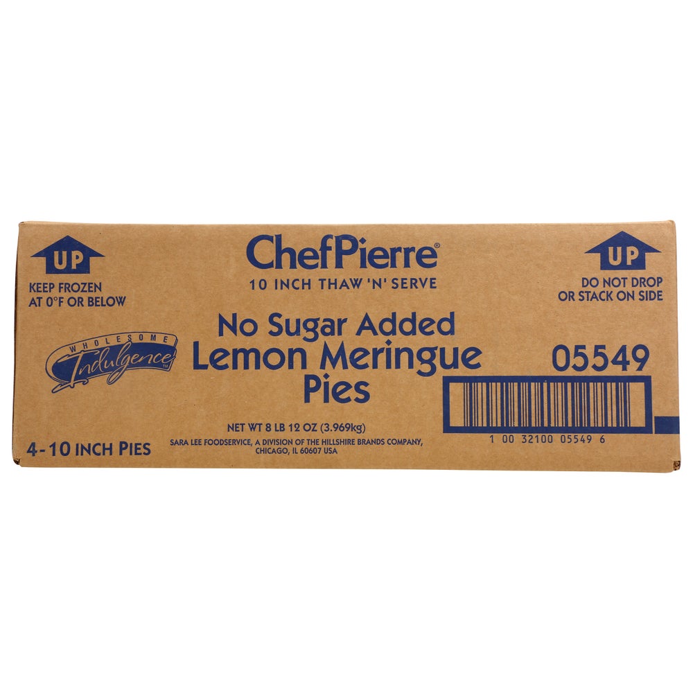 No Sugar Added Lemon Meringue Pie - Gordon Restaurant Market