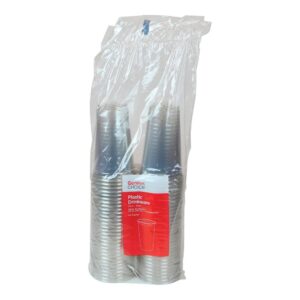 24oz Plastic Cold Cups, Clear | Packaged