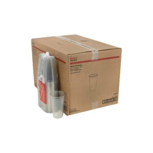 24oz Plastic Cold Cups, Clear | Styled