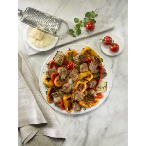 Italian-Style Baked Beef & Pork Meatballs | Styled