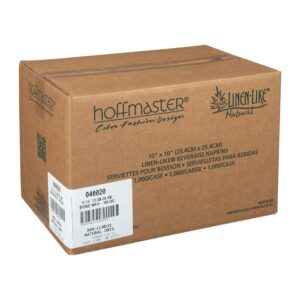 NAPKIN BEV LIN-LIKE 10X10 8-125CT | Corrugated Box