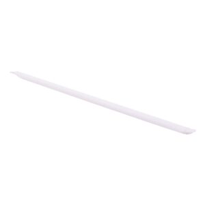 Jumbo White and Red Straws | Packaged