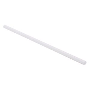Jumbo White and Red Straws | Raw Item