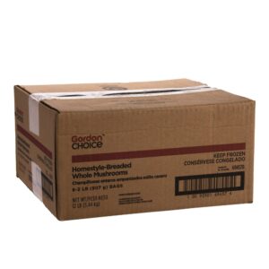 Breaded Mushrooms | Corrugated Box