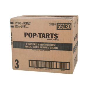 Strawberry Pastry, Whole Grain, 1 Individually Wrapped | Corrugated Box