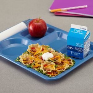 Single-Serve Baked Scoop Tortilla Chips | Styled