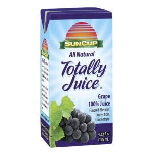 100% Grape Juice Box | Packaged