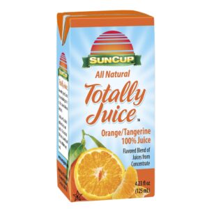 Orange Tangerine Juice Box | Packaged