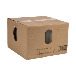 Low Fat Small Curd Cottage Cheese 1% | Corrugated Box