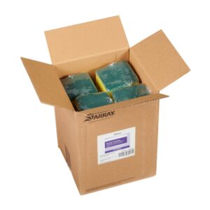 Scrubbing Sponge Yellow/Green | Packaged