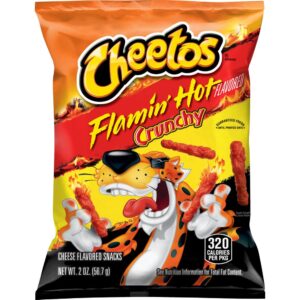 Crunchy Flamin Hot Cheese Curls | Packaged