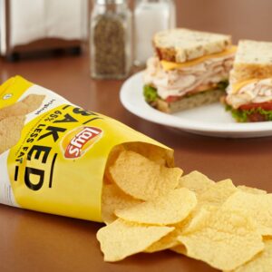 Baked Original Potato Chips, Reduced-Fat | Styled