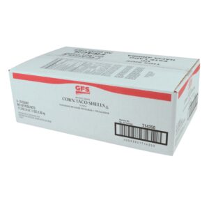 5″ Yellow Taco Shells | Corrugated Box