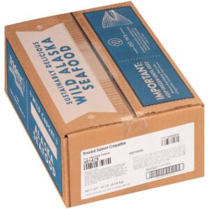 1-10# SALMON CROQUETTE 3Z BAK TRIDENT | Corrugated Box