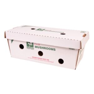 Portabella Mushroom Caps | Corrugated Box