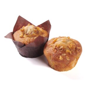 MUFFIN BAN NUT 4Z 3-12CT SIENNA | Raw Item