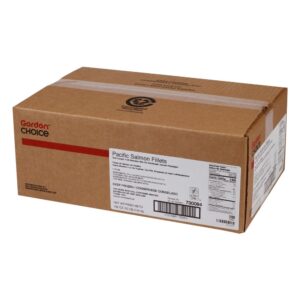 Alaskan Keta Salmon Fillets | Corrugated Box