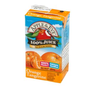 Tangerine Juice Boxes | Packaged
