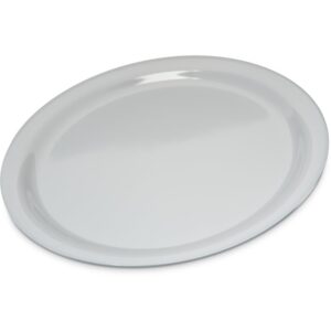 48-MELAMINE PLATE 9″ WHT CAR KL200-02 | Raw Item