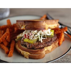 Beef Patty Seasoned | Styled