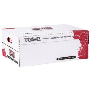 SAUCE SPAGHETTI REDPACK 6-10 COMM | Corrugated Box
