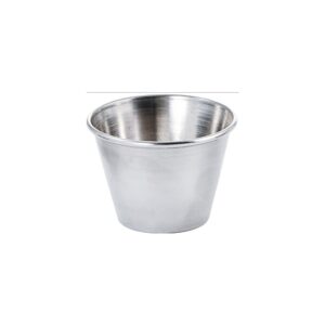 Sauce Cup, 2.5 Ounce, Stainless Steel | Raw Item