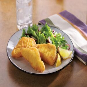 Corona Beer Battered Cod Fillet | Styled