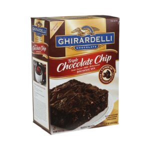 Triple Chocolate Chip Brownie Mix | Packaged