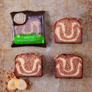 Banana Yogurt Swirl Coffee Cake | Styled