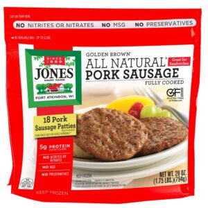 Fully Cooked Breakfast Sausage Patties | Packaged