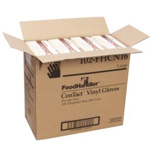 Large Powder-Free Vinyl Gloves | Packaged