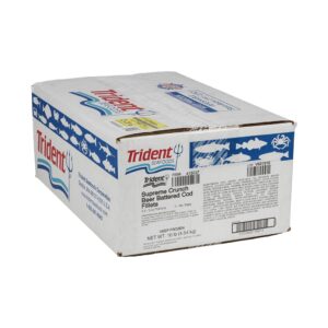 Cod Tails, Wild-Caught, Boneless Skinless | Corrugated Box