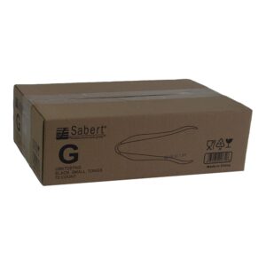 TONG SERVING 6.25″ PLAS BLCK 72CT | Corrugated Box