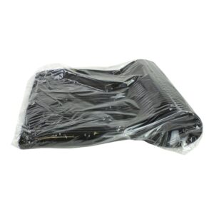 SPOON CATER 6.25″ PLAS BLCK 72CT | Packaged
